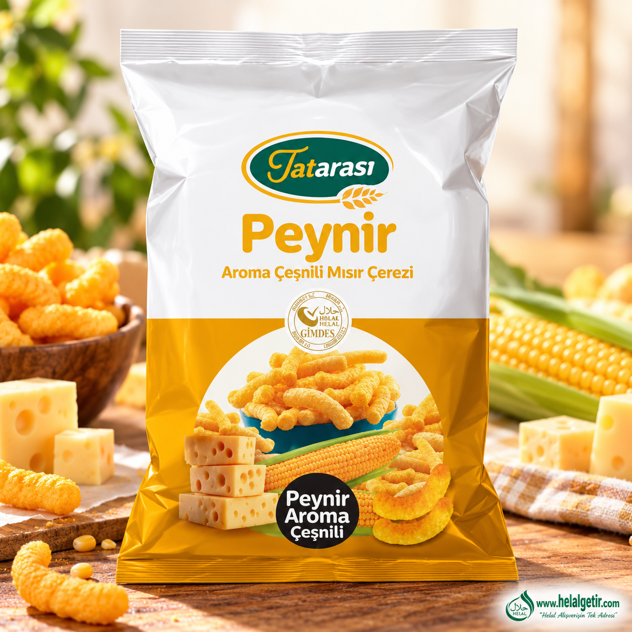 Tatarası Peynir Çeşnili Mısır Cipsi 40GR