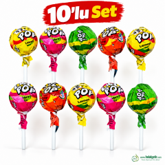 Afia Lolipop Karışık Meyveli Şeker 10 Adet