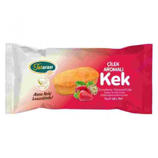 Tatarası Çilek Aromalı Kek 50 Gr