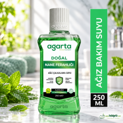 Agarta Ağız Bakım Suyu Ferah Nefes Alkolsüz 250 Ml