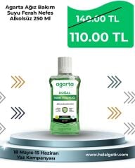 Agarta Ağız Bakım Suyu Ferah Nefes Alkolsüz 250 Ml