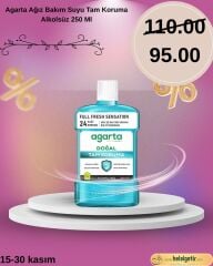 Agarta Ağız Bakım Suyu Tam Koruma Alkolsüz 250 Ml
