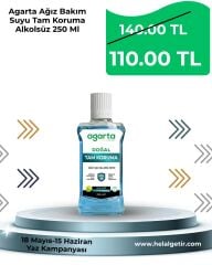 Agarta Ağız Bakım Suyu Tam Koruma Alkolsüz 250 Ml