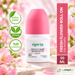 Agarta Ter Önleyici 24 Saat Etkili Kadın Fresh Flower Sensatıon Roll-On 50 Ml