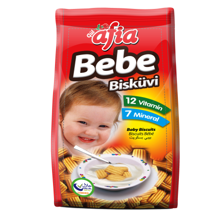 Afia Bebe Bisküvisi Vitamin Katkılı 150 Gr.