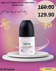 Agarta Ter Önleyici 24 Saat Etkili Erkek Patchoulı Deep Sensatıon Roll-On 50 Ml