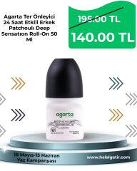 Agarta Ter Önleyici 24 Saat Etkili Erkek Patchoulı Deep Sensatıon Roll-On 50 Ml