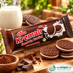 Afia Kakao Kremalı Sandviç Bisküvi 60 Gr