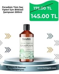 Feradisin Tüm Saç Tipleri İçin Bitkisel Şampuan 500ml