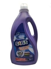 Safia Bitkisel Sıvı Çamaşır Makine Deterjanı Renkliler 3 Lt
