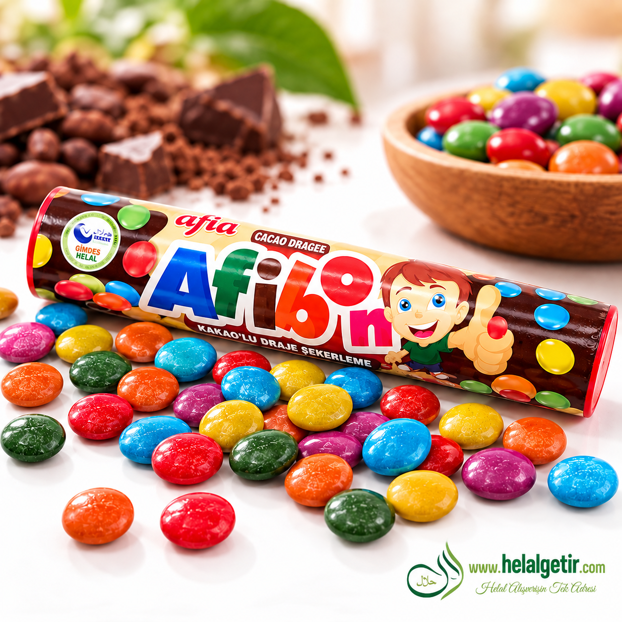 Afia Afibon Kakaolu Draje Şekerleme 20 Gr
