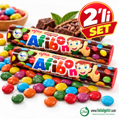 Afia Afibon Kakaolu Draje Şekerleme 20 Gr 2 Adet