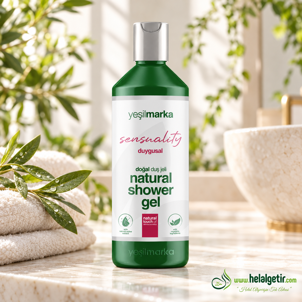 Yeşilmarka Doğal Duş Jeli Duygusal  400 ml