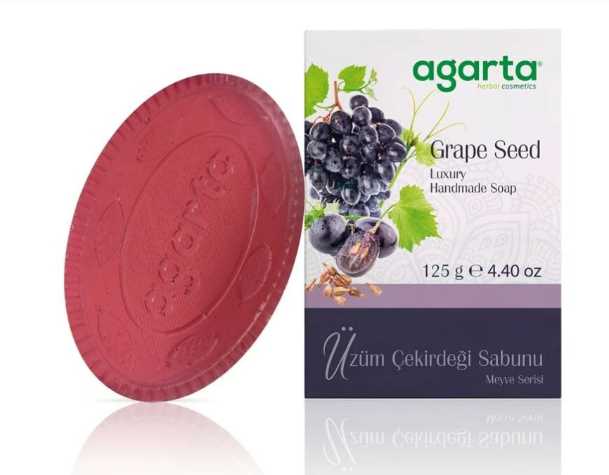 Agarta Doğal Üzüm Çekirdeği Sabunu 125 g