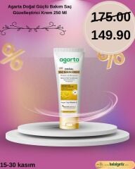 Agarta Doğal Güçlü Bakım Saç Güzelleştirici Krem 250 Ml