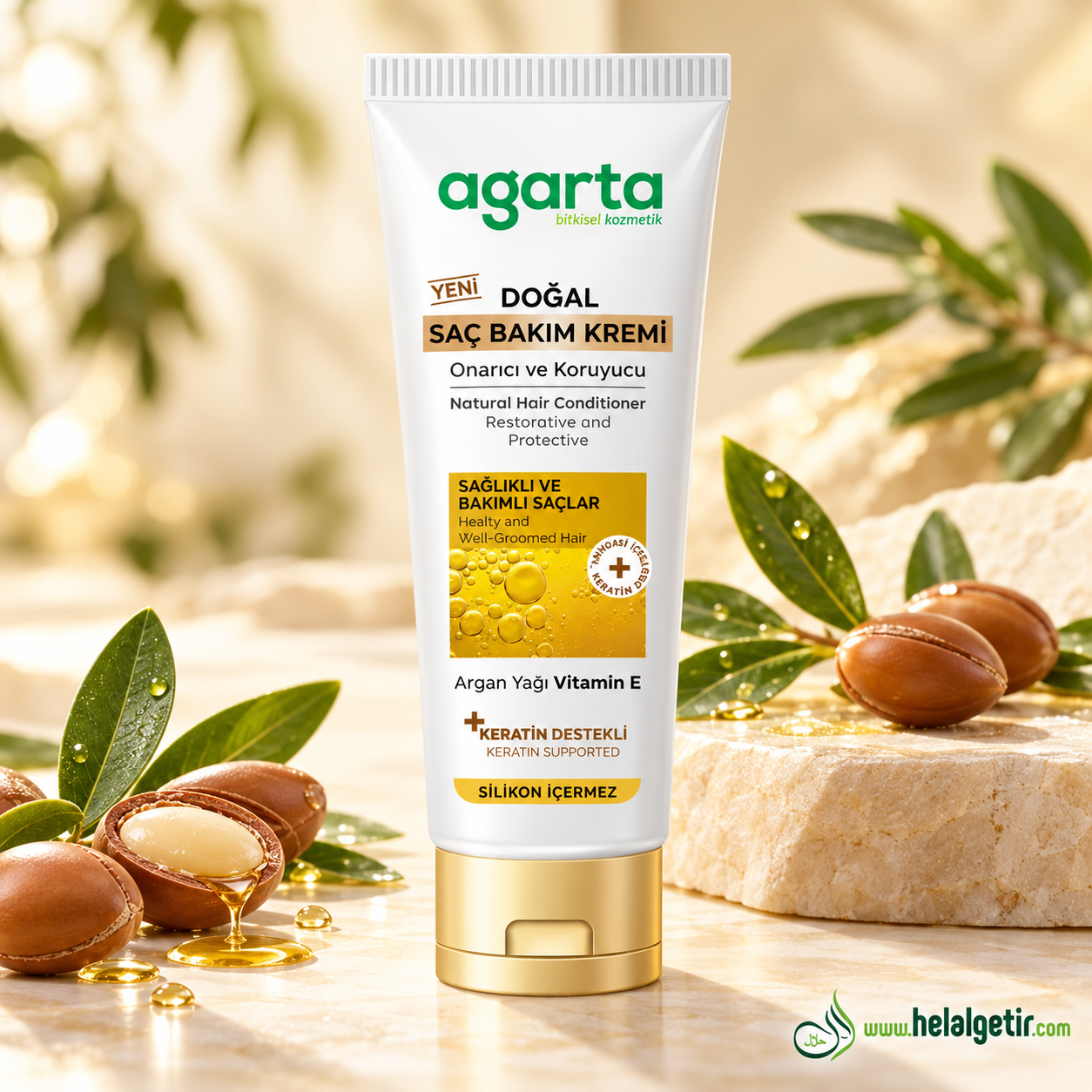 Agarta Doğal Güçlü Bakım Saç Güzelleştirici Krem 250 Ml