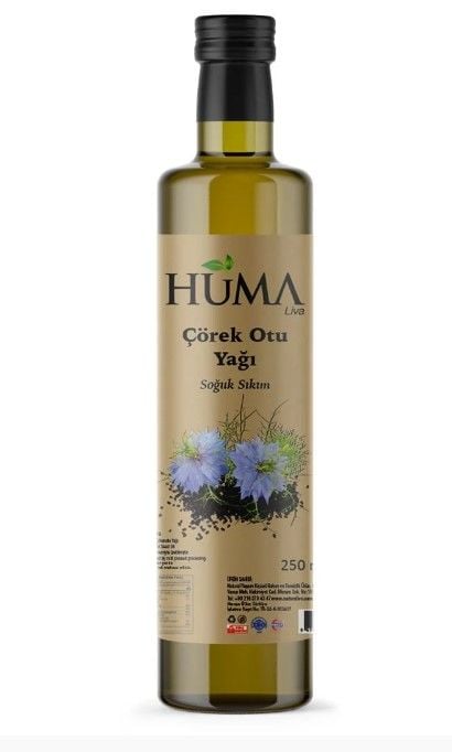 Huma Çörekotu Yağı 250ml