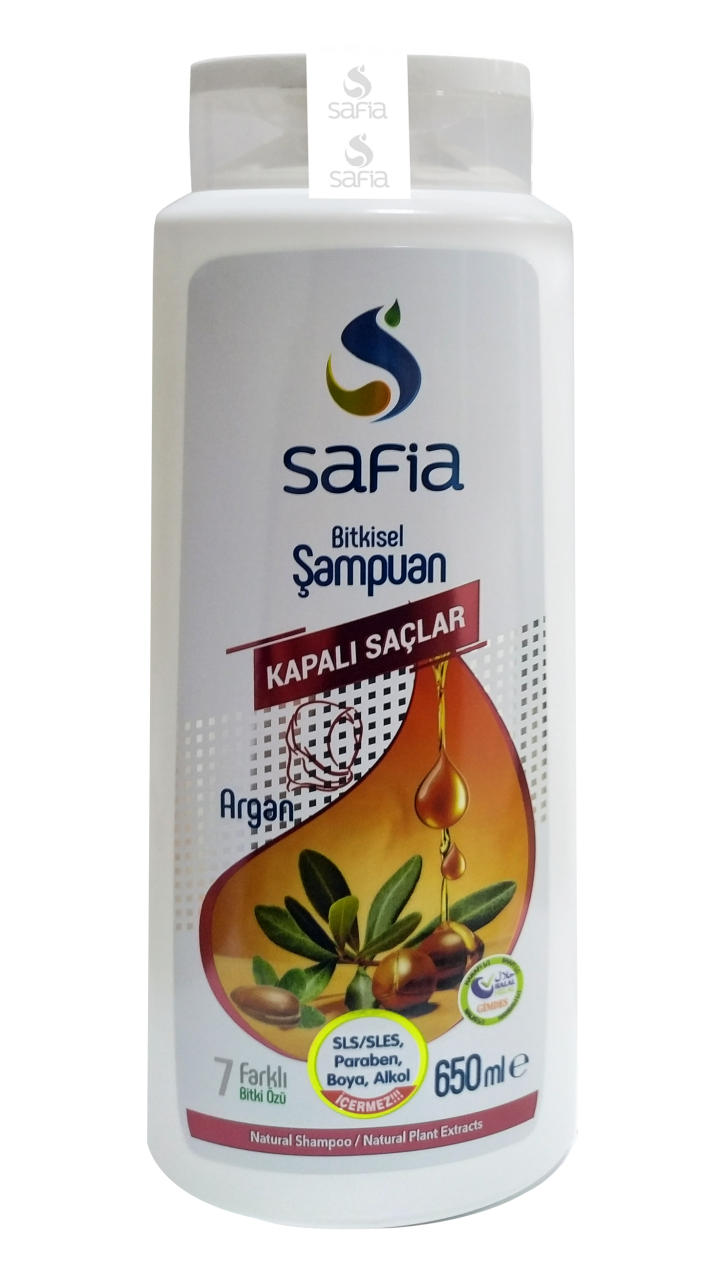 Safia Kapalı Saçlar İçin Şampuan 650ML