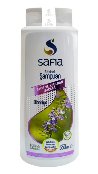 Safia Zayıf Ve Kırık Saçlar İçin Şampuan 650 ML