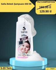Safia Bebek Şampuan 650ML
