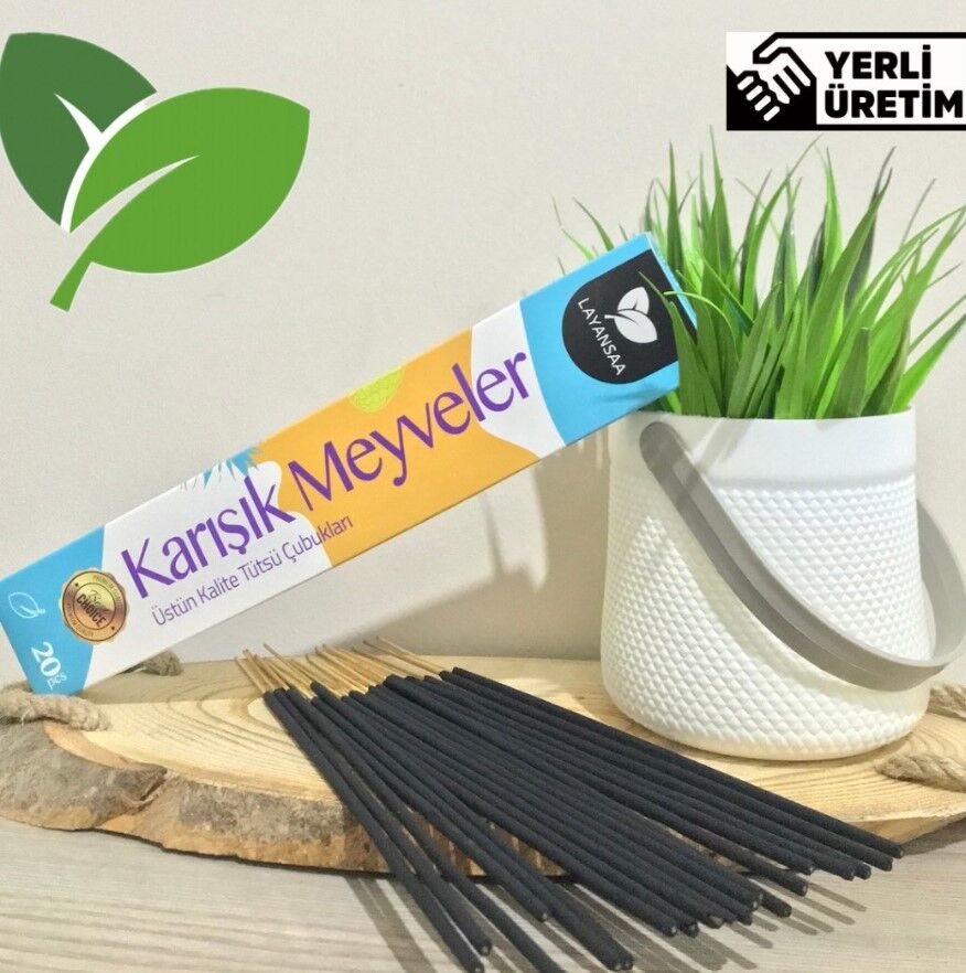 Layansa KARIŞIK MEYVELER ÇUBUK TÜTSÜ