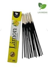 Layansa limon aromalı 20 çubuk tütsü
