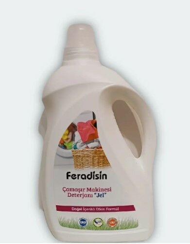 Feradisin Bitkisel Jel Çamaşır Makinesi Deterjanı 2lt (Yeni Ürün)