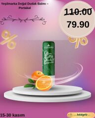 Yeşilmarka Doğal Dudak Balmı – Portakal