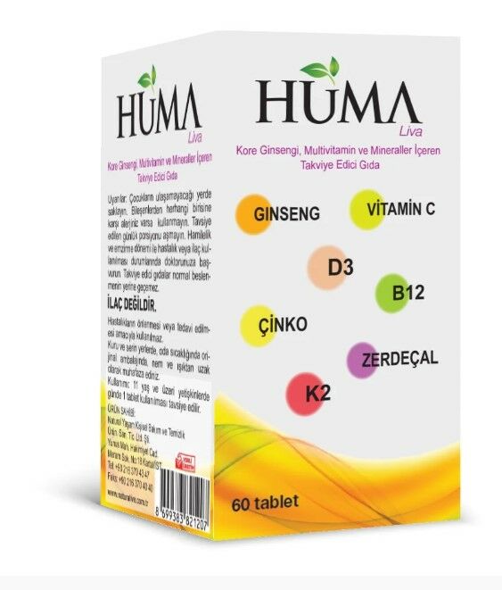 Huma Multivitamin 60 Tablet