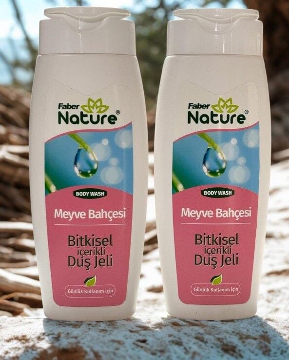 Faber Naturex Duş Jeli Meyve Bahçesi 400ml*2li Set