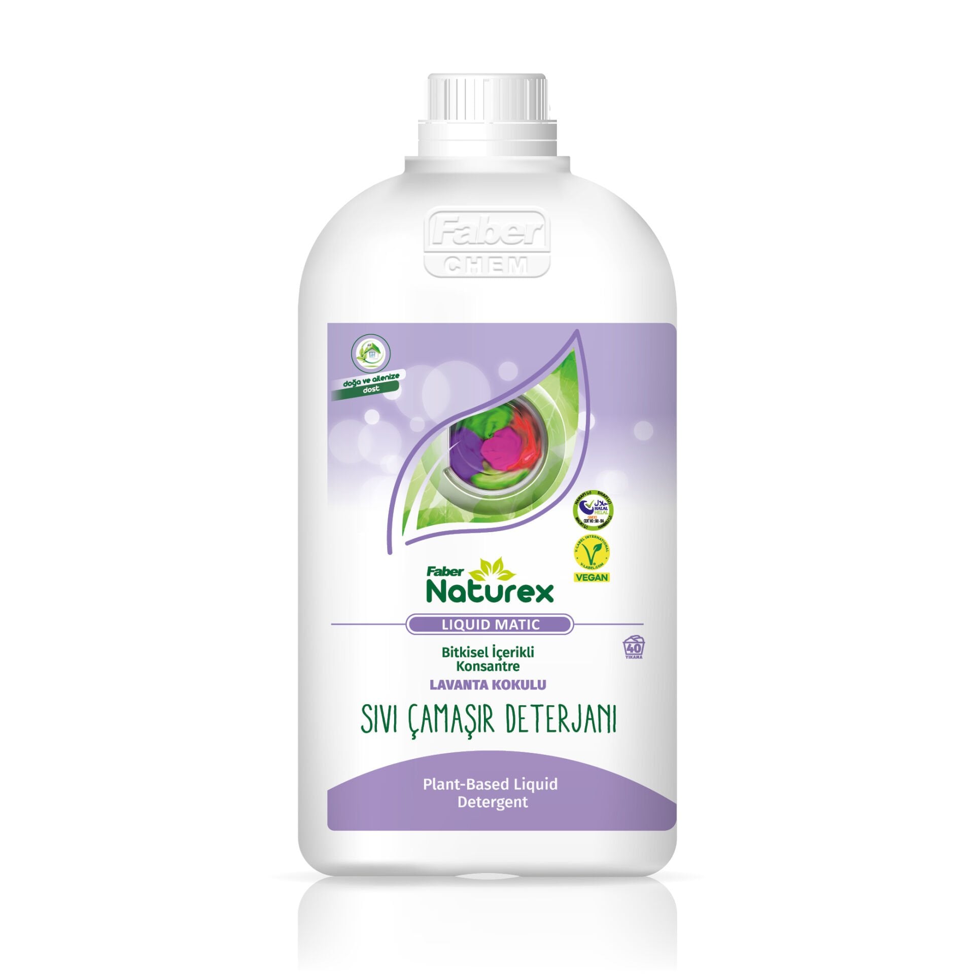 Faber Naturex Sıvı Çamaşır Deterjanı 2.5lt