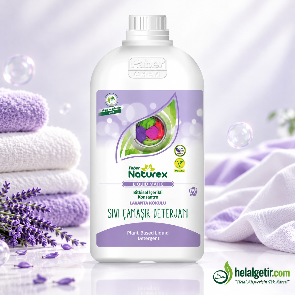 Faber Naturex Sıvı Çamaşır Deterjanı 2.5lt