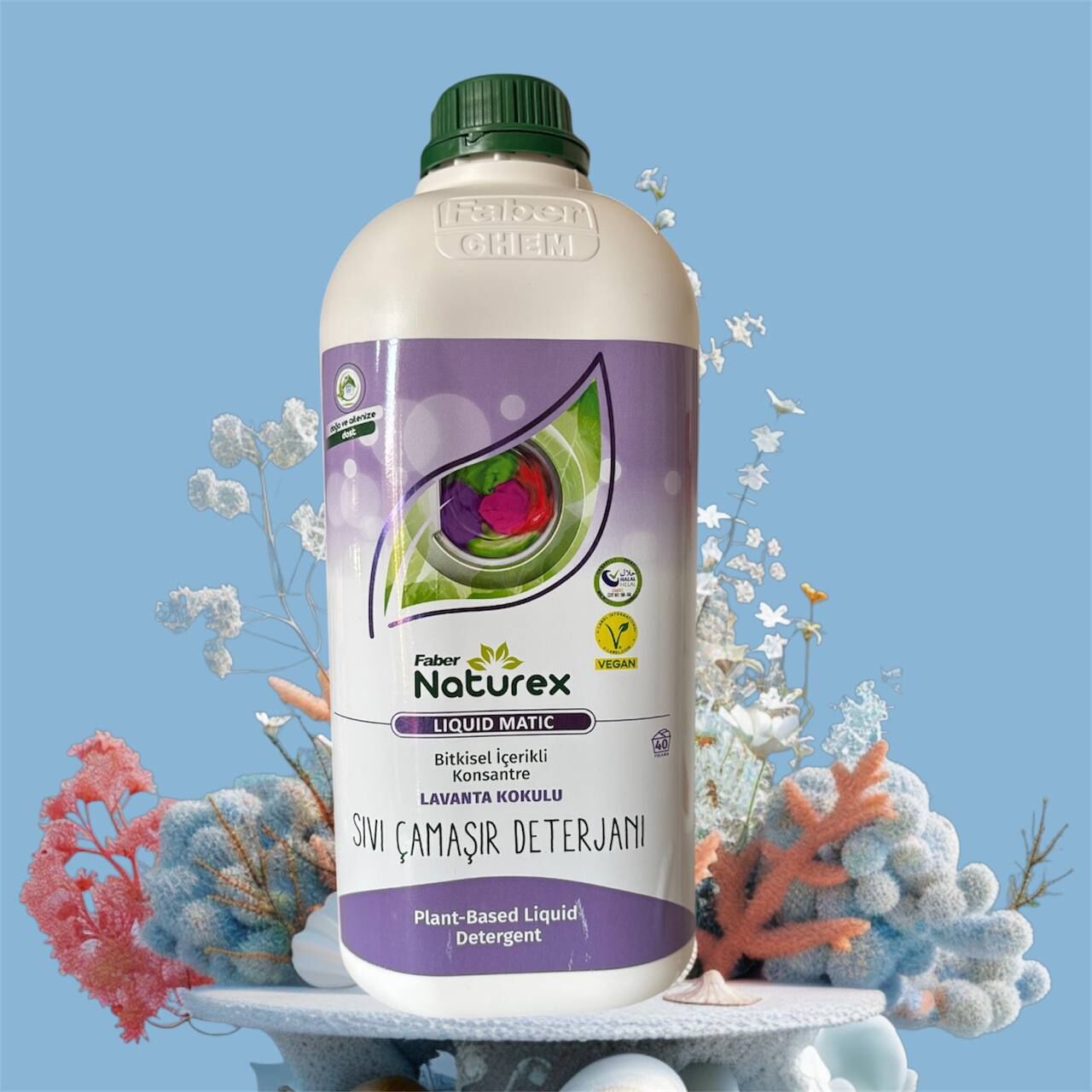 Faber Naturex Sıvı Çamaşır Deterjanı 2.5lt