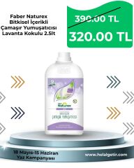 Faber Naturex Bitkisel İçerikli Çamaşır Yumuşatıcısı Lavanta Kokulu 2.5lt