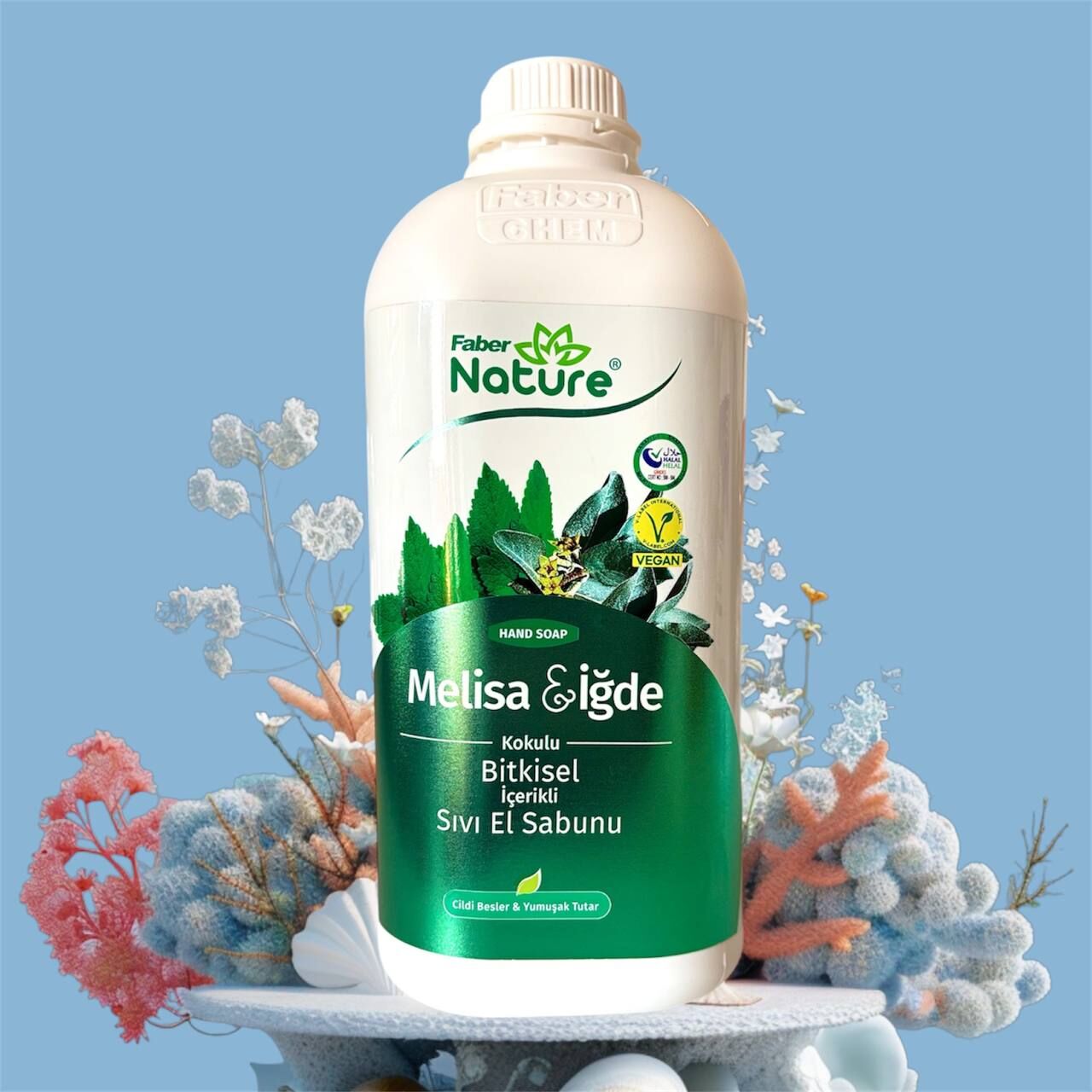 Faber Naturex Bitkisel Sıvı Sabun 2.5lt Melisa /İğde Kokulu