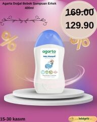 Agarta Doğal Bebek Şampuan Erkek 400ml