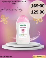 Agarta Doğal Bebek Şampuan Kız 400ml
