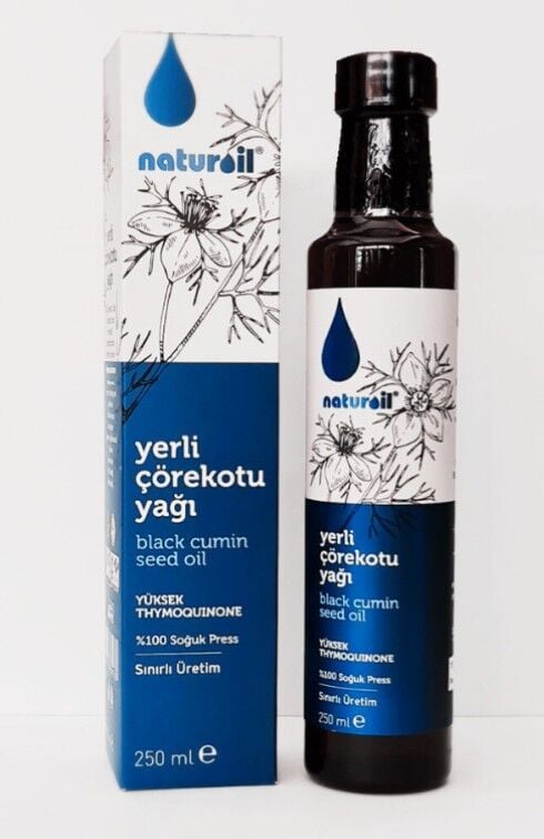 Naturoil Yerli Çörekotu Yağı 250 ml