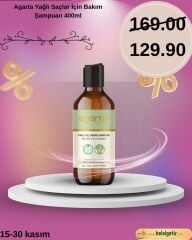 Agarta Yağlı Saçlar İçin Bakım Şampuan 400ml