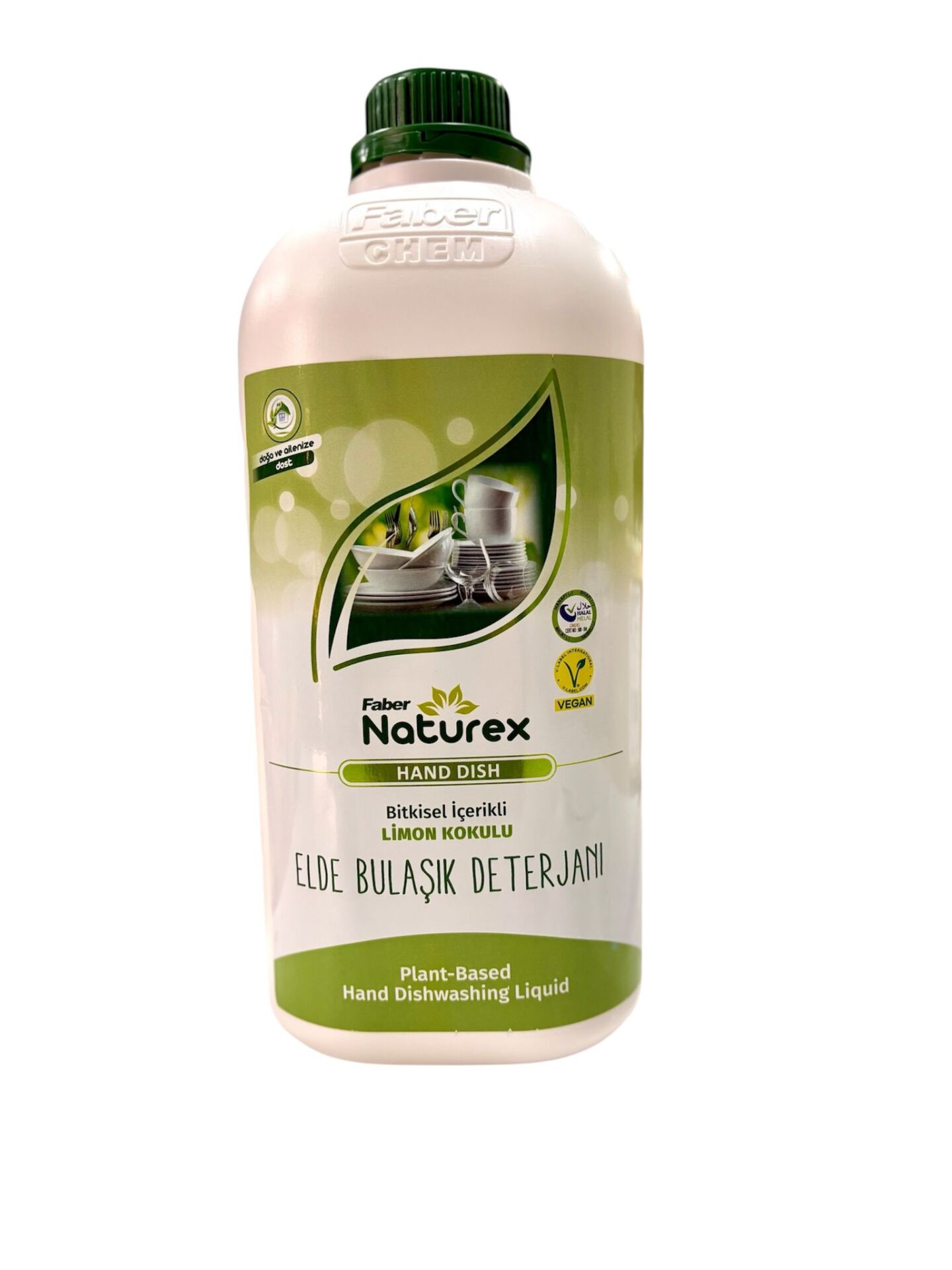Faber Naturex Bitkisel Limonlu Elde Bulaşık Temizleyicisi 2.5lt