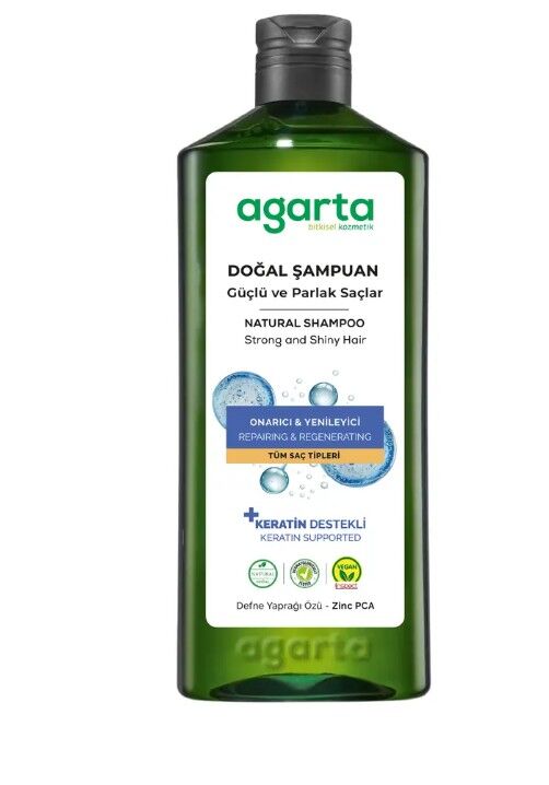 Agarta Güçlü Ve Parlak Saçlar İçin Şampuan 400ml