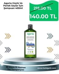 Agarta Güçlü Ve Parlak Saçlar İçin Şampuan 400ml