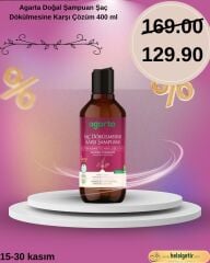 Agarta Doğal Şampuan Şaç Dökülmesine Karşı Çözüm 400 ml