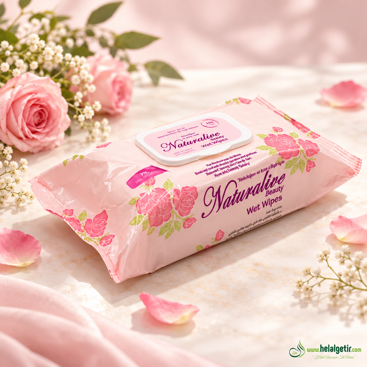 Naturalive Doğal Islak Mendil 100 Adet