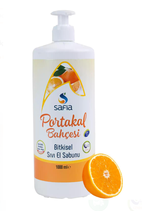 Safia Portakal Bahçesi Sıvı Sabun 1 Lt