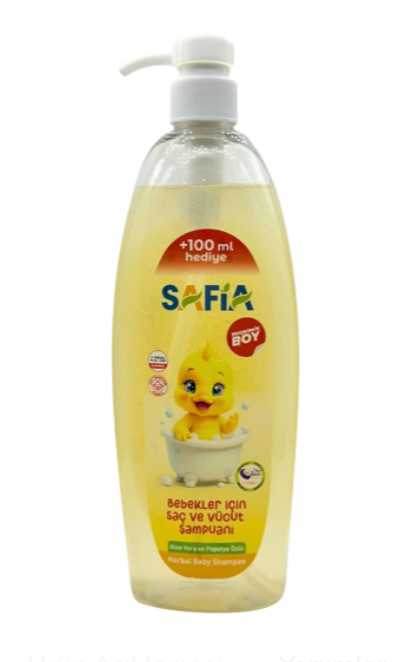 Safia Bebek için Saç ve Vücut Şampuanı 750 Ml