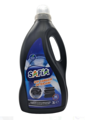 Safia Bitkisel Sıvı Çamaşır Makine Deterjanı Siyahlar 3 Lt