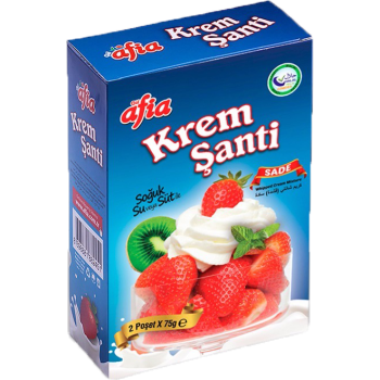 Afia Krem Şanti Sade (2*75gr)