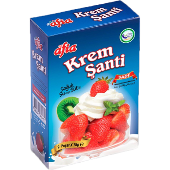 Afia Krem Şanti Sade (2*75gr)