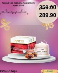 Agarta Doğal Yaşlanma Karşıtı Reishi Kremi 50 ml